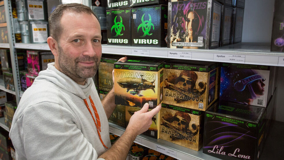 Blackboxx-Chef Andreas Voigt hat noch immer sein Lager voll. Blackboxx-Chef Andreas Voigt hat noch immer sein Lager voll.