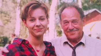 Miriam mit Papa Herbert