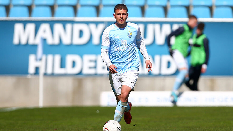 Felix Schimmel traf für den CFC gegen Jena Felix Schimmel traf für den CFC gegen Jena