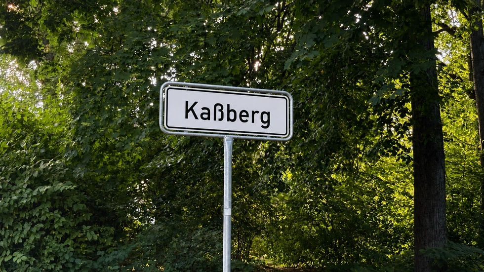 Stadtteilschild am Kaßberg Stadtteilschild am Kaßberg