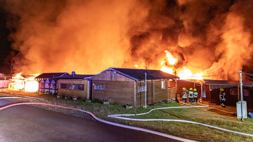 Das Feuer war verheerend.