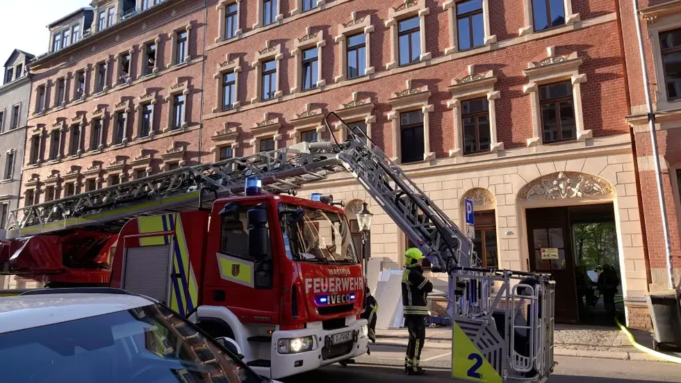 Auf dem Sonnenberg löschte die Feuerwehr einen Küchenbrand
