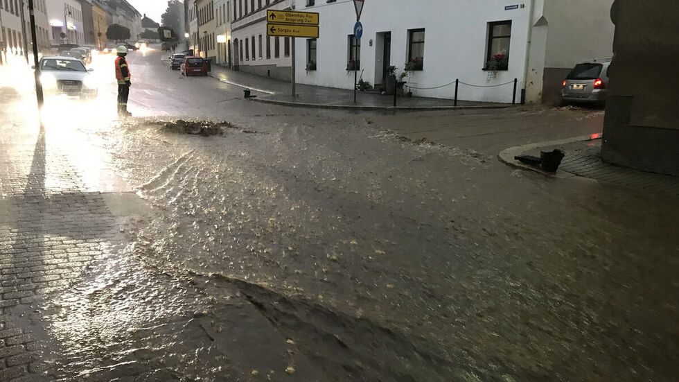 Zöblitz Dienstagabend.