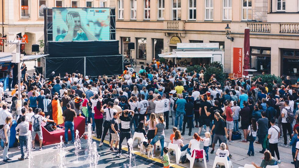 Public Viewing zur WM 2022 (Archiv)