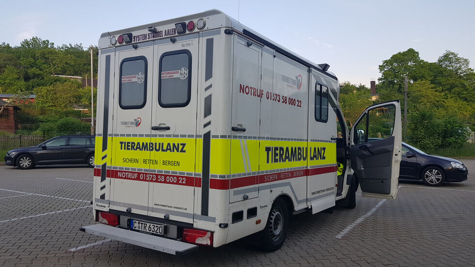 Rettungswagen der Tierrettung Chemnitz Rettungswagen der Tierrettung Chemnitz