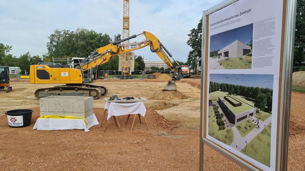 Baustelle an der Erfenschlager Straße