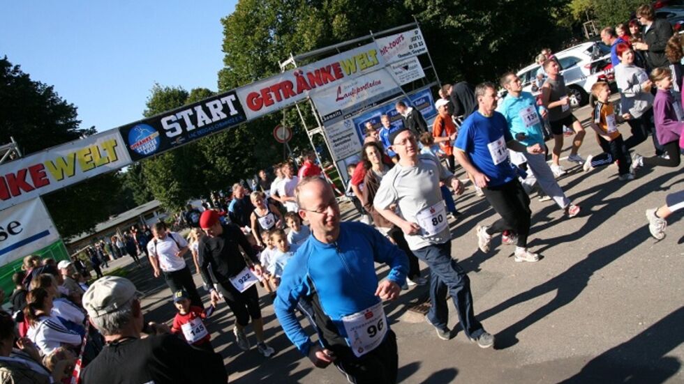 Start am Stausee Rabenstein