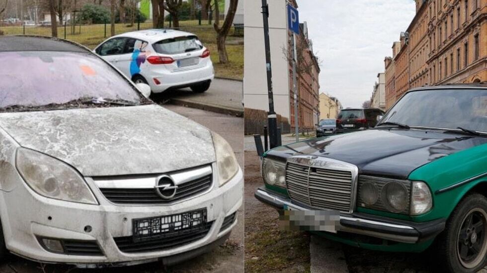 Seit einem Jahr wurden diese Autos in Chemnitz abgestellt. Jetzt droht Bußgeld von bis zu 100.000 Euro. Seit einem Jahr wurden diese Autos in Chemnitz abgestellt. Jetzt droht Bußgeld von bis zu 100.000 Euro.