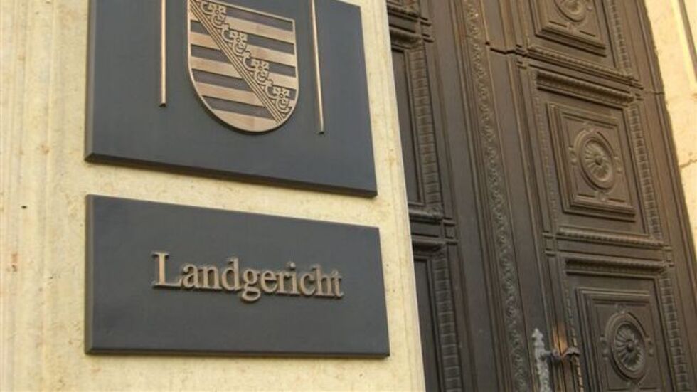 Pforte zum Landgericht Chemnitz.