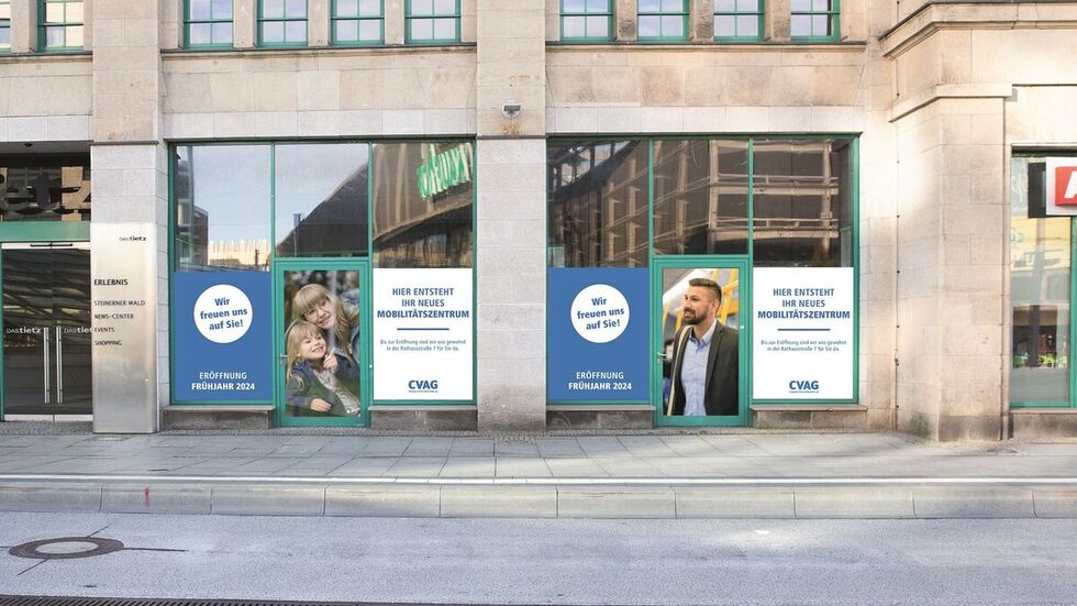 So soll das neue Mobilitätszentrum im Tietz einmal aussehen. So soll das neue Mobilitätszentrum im Tietz einmal aussehen.