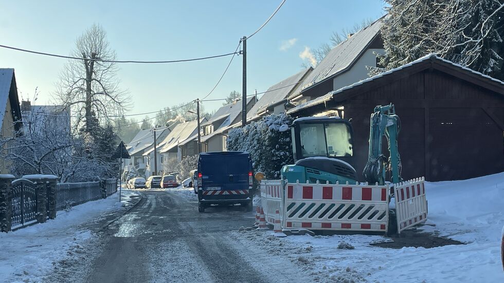 Blick in die Elzenbergstraße Blick in die Elzenbergstraße