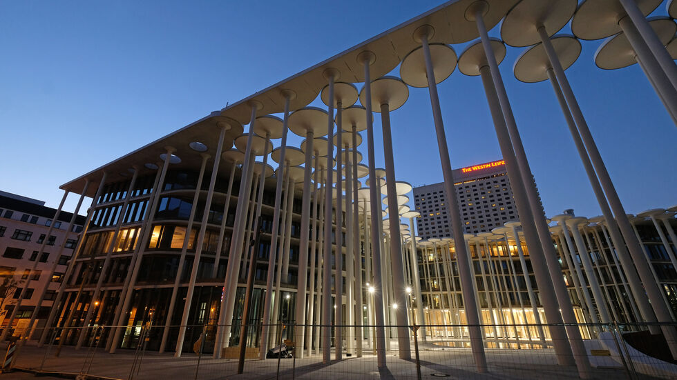 Die Sächsische Aufbaubank Leipzig. Ein Kundencenter gibt es auch in Chemnitz. 