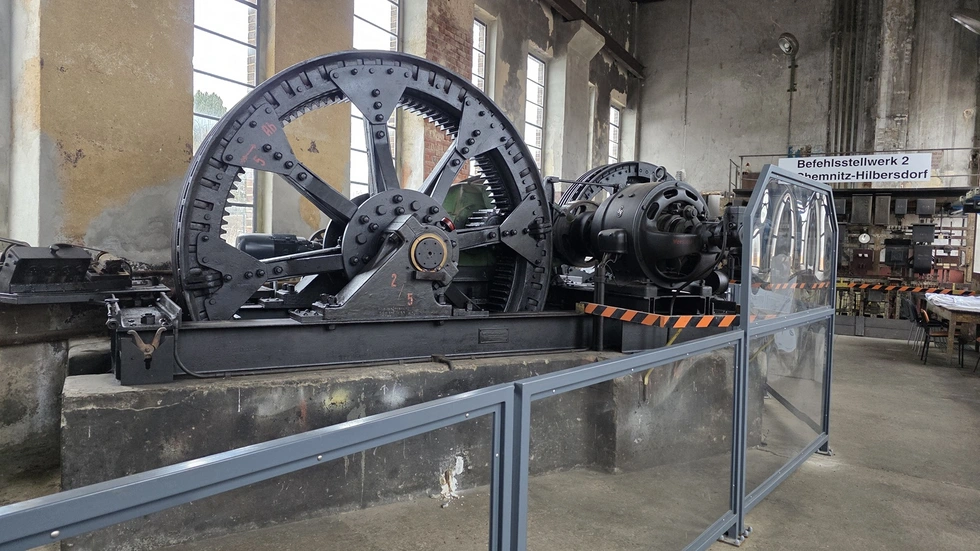 Generator der Seilablaufanlage