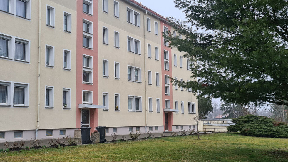 In diesem Plattenbau auf der Lindenstraße wurde die Frau getötet. 