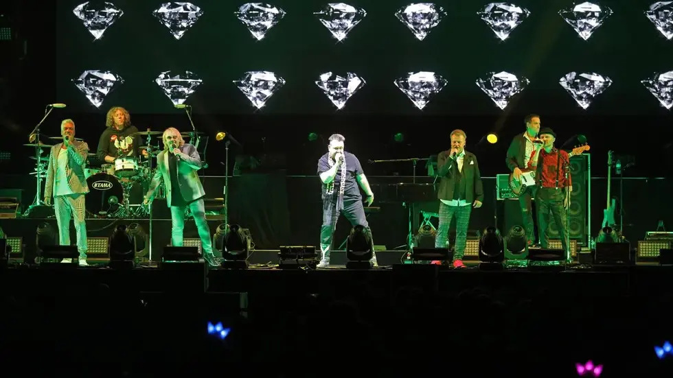 "Die Prinzen" auf der Bühne.