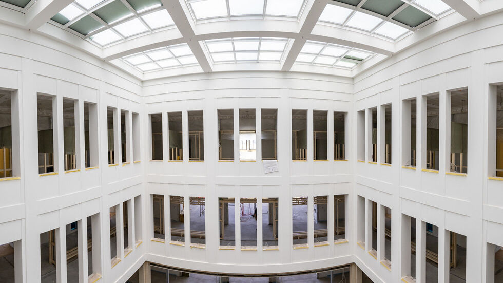 Der Lesesaal in der neuen Uni-Bibliothek. Foto: TU Chemnitz, Jacob Müller