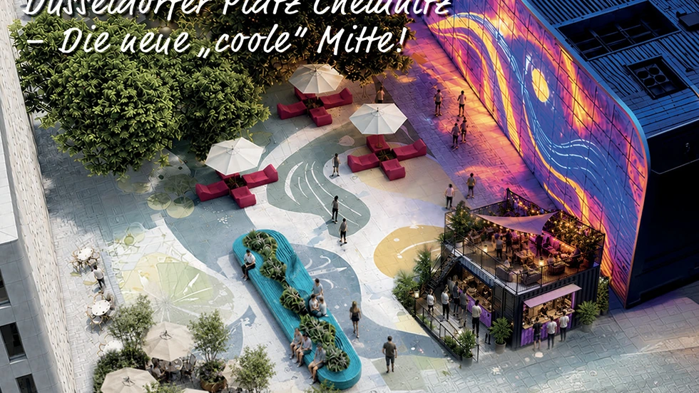 Chemnitz geht mit zwei Projekten bei „Ab in die Mitte“ ins Rennen: einer Lerninsel für Studenten und neuen Ideen für den Düsseldorfer Platz.