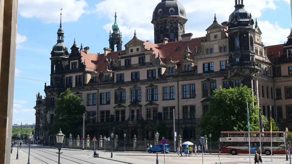 Das Historische Grüne Gewölbe in Dresden. Im November 2019 wurde hier eingebrochen. 