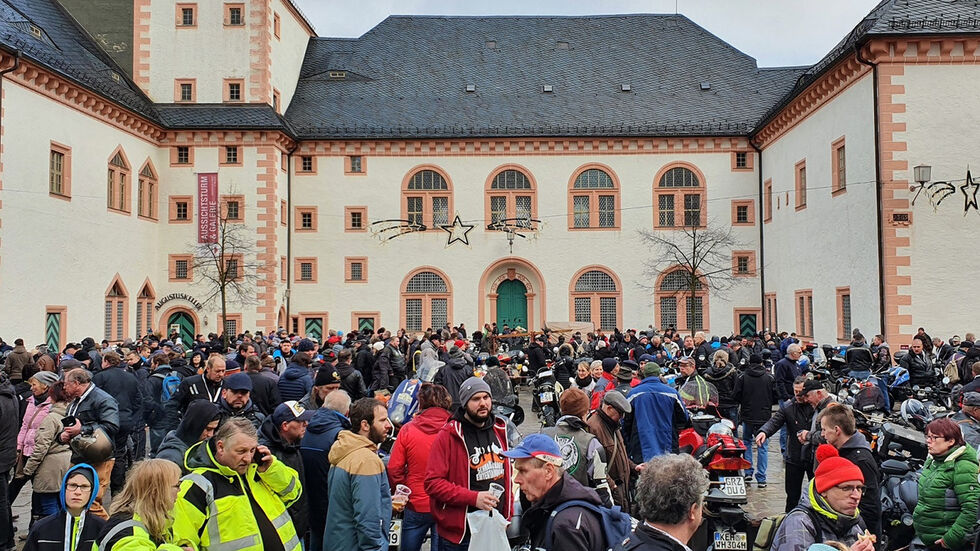 Zum Wintertreffen kamen wie jedes Jahr tausende Besucher. Foto: T. Staudt