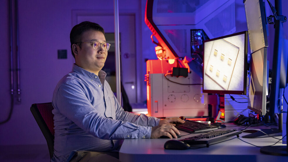 Minshen Zhu wird für seine Arbeit mit einer Millionenförderung gewürdigt.