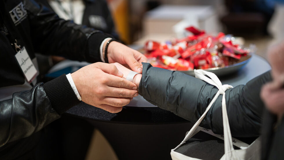 Auf Einlassbändchen als 2G-Kontrolle wie zum Beispiel in einem Einkaufszentrum in Hamburg wollen die Chemnitzer Centermanager verzichten.